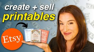 Ultimate Guide to Selling Printables on Etsy 💸 step by step tutorial [upl. by Perr138]