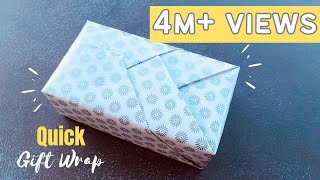 Easy Gift Wrapping  DIY Gift Packing Idea  Gift Wrap Idea for any Occasion giftwrap [upl. by Ollie]