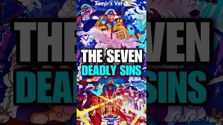 The 7 Warlords Of The Sea PARALLEL The 7 Deadly Sins anime onepiece luffy shorts [upl. by Brechtel121]