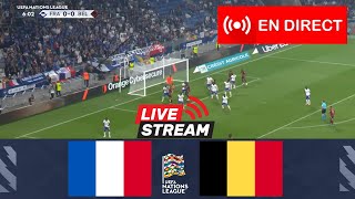 🔴EN DIRECT France contre Belgique  UEFA Nations League 202425  Match en direct aujourdhui [upl. by Bausch552]