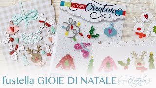 fustella Gioie di Natale  video dimostrativo [upl. by Anitsuga]