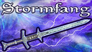 Skyrim SE  Stormfang  Unique Weapon Guide [upl. by Adnicaj]