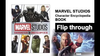 Marvel Studios Character Encyclopedia Book Flip Through [upl. by Elhsa]