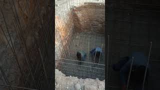 Septic Tank Construction 🏗️ septictanks septictankrepair shorts youtubeshorts [upl. by Alleiram995]