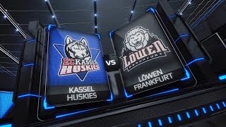 DEL2 Highlights  Playoffs VF Spiel 1  Kassel Huskies vs Lausitzer Füchse [upl. by Hercule809]