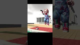 Franklin ghar mein le aaya Chucky Killer Doll Part 1 shorts indianbikedriving3d [upl. by Amerak]