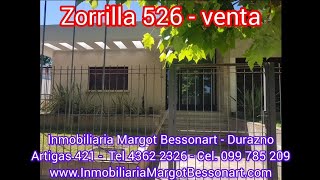 Zorrilla 526  Inmobiliaria Margot Bessonart [upl. by Tirzah]