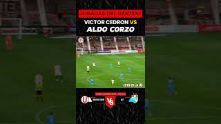 ALDO CORZO VS VICTOR CEDRON ydaleu universitariodedeportes [upl. by Karas]