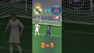 FIFA UEFA Real Madrid VS PSG 31🔥😮‍💨trending ytshorts 100million fifa plz 1000k million [upl. by Ayotol]