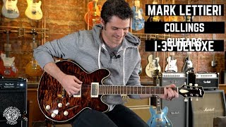 Mark Lettieri  Collings I35 Tiger Eye Deluxe  Midwood Guitar Studio [upl. by Ysnap]