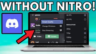 How To Stream 1080p 60FPS On Discord Without Nitro [upl. by Camila]