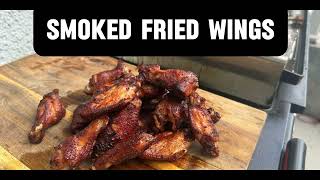 Smoke Fried Chicken wings [upl. by Gagliano]