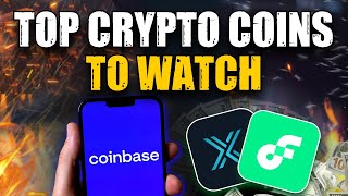 Top Crypto Coins to Watch After Coinbase’s Latest Listing Announcement [upl. by Sissel829]