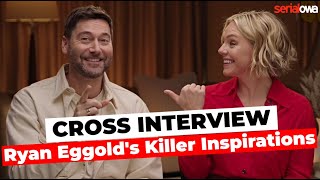 CROSS Interview  Ryan Eggold amp Eloise Mumford on That KILLER Twist [upl. by Enilram]