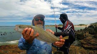 KABELJOU FISHING IN BETTYS BAY WITH SUBSCRIBERS  AND MAN DID WE FISH [upl. by Behlau115]