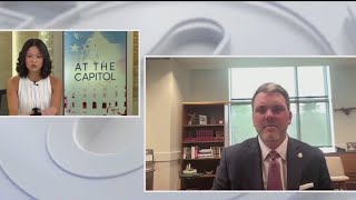 Senate Minority Leader gives a live interview on final day of Minnesota Legislative session [upl. by Augy]