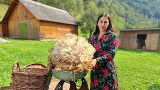 One day of life high in the mountains Cooking vegetable stew [upl. by Dannye]