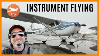 INSTRUMENT FLYING  THE WAY I FLY IFR  FLIGHT TRAINING  CFII FLYING IN THE CLOUDS TO FLIGHT LESSON [upl. by Manfred152]