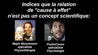 La causalité nest pas un concept scientifique exemple en psychologie et en médecine [upl. by Thielen670]