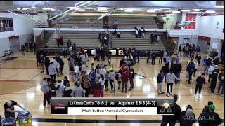 Central vs Aquinas Boys Basketball [upl. by Fabi]