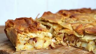 Grandmas Secret Potato Pie with Leeks 💯 Patatopita You Need to Try This [upl. by Marduk]