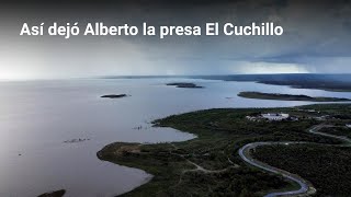 Así dejó Alberto la presa El Cuchillo  Monterrey [upl. by Marlin]