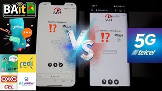 TELCEL VS BAIT CUAL ES MAS RAPIDA🔥📲 [upl. by Koval]