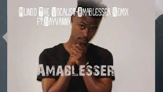 Mlindo The Vocalist Amablesser Remix ft Rayvanny [upl. by Lynn]