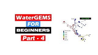 WaterGEMS Connect Edition Tutorial for Beginners Part  04 [upl. by Amiaj]