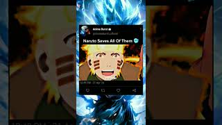 Naruto Saves All Of Them 🥶  shorts shortvideo naruto narutoshippuden kakashi viral [upl. by Demmahum]