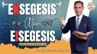 EKSEGESIS atau EISEGESIS [upl. by Aimat]