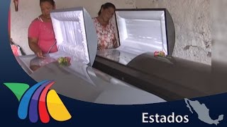 Realizan funerales de peregrinos de Mazapil  Noticias de Zacatecas [upl. by Ecniv]