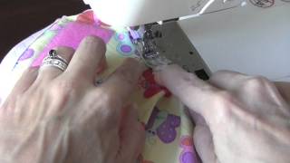 How To Sew Fold Over Elastic with Babyville Boutique [upl. by Ches]