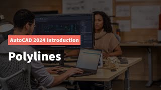 AutoCAD 2024 Polylines [upl. by Illom]
