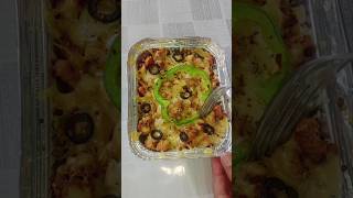 Cheesy Loaded Fries At Home youtubeshorts trendingshorts viralshorts [upl. by Nnawtna]