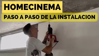 Instalación de Home Cinema PASO A PASO [upl. by Nyrehtak777]