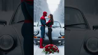 A Kiss in the Frozen Wilderness SpiderMans Love in Siberia porsche akiranakai rwb spiderman [upl. by Alvarez31]