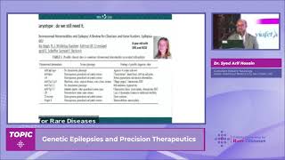 Dr Syed Arif Hosain  Genetic Epilepsies and Precision Therapeutics [upl. by Karilynn]