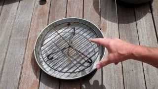 How to make a really good cheap charcoal grill [upl. by Reteid596]