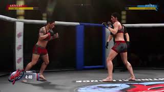 UFC 4 Jessica Andrade vs Ketlen Vieira  Full Gameplay [upl. by Atinahc]