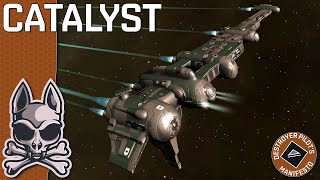 The FULL GUIDE to the CATALYST Destroyers  EVE Echoes [upl. by Enaelem]