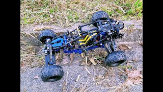 RC DESERT LIGHTNING BUGGY von Mould King 18018 keinlego klemmbaustein [upl. by Nalor371]