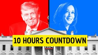 10 HOURS 1000 TRUMP VS HARRIS COUNTDOWN TIMER Political Showdown Begins 🕰️🇺🇸 [upl. by Lothaire]