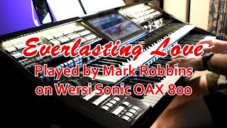 Everlasting Love Love Affair played on Wersi Sonic OAX 800 [upl. by Weissmann733]