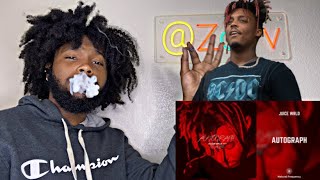 Juice WRLD  Autograph On My Line  REACTION [upl. by Crosse]