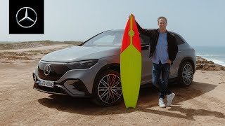 Der neue EQE SUV Matthias Malmedie testet den vollelektrischen Allrounder [upl. by Lodhia121]