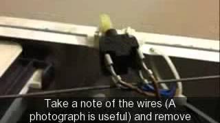 How to change a washing machine onoff switch [upl. by Anauqcaj]