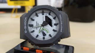 GShock GA2100HD8A Lume Dial Casioak Super Illuminator [upl. by Cloutman]