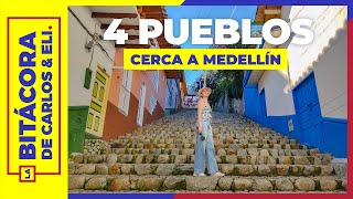 MEDELLÍN  4 pueblos cerca que no te puedes perder [upl. by Westleigh]