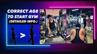 The correct age to start gym  workout science based [upl. by Collete]